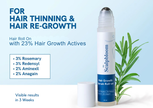 Advanced Hair Growth Serum Roll On (25ml)